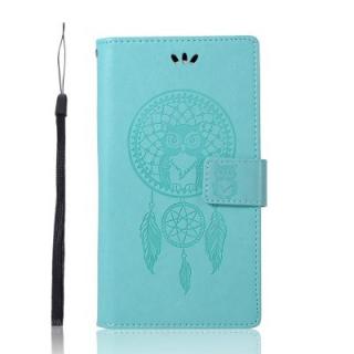 Wind Bell Owl For Sony Xperia L2 Phone Case PU Fashion Flip Leather Wallet Cover