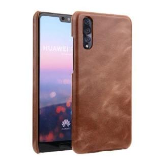 for Huawei P20 Pro Case Frosted Genuine Leather Protective Back Cover