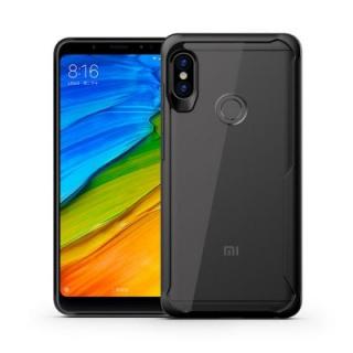 Full Protective TPU and Acrylic Transparent Case for Xiaomi Redmi Note 5 Pro