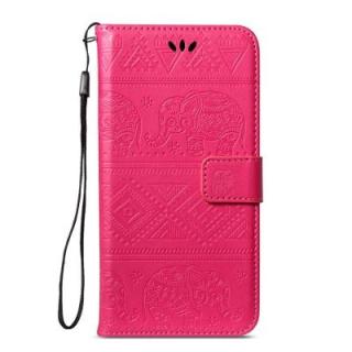 Leather Wallet Stand Flip Case for Xiaomi 5X / A1 Elephant Pattern