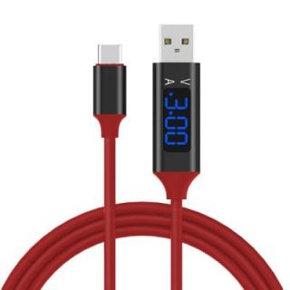 USB Type-C LCD Fast Charging Data Sync Cable