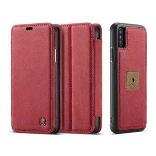 CaseMe Detachable Magnetic Genuine Leather Case Cover for iPhone X