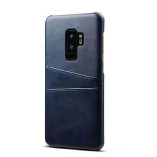 for Samsung Galaxy S9 Plus Cowhide Texture Leather Back Case Cover with Card Sot