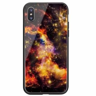 Apply to iPhoneX Tempered Glass Shell Star Sky Painted Super Thin Sleeve