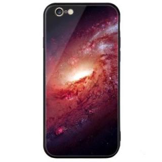 Universal for iPhone 6/6S Tempered Glass Starry Painted Mobile Phone Shell