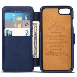 Leather Insert Card Protective Phone Case for iPhone 8