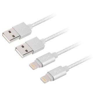 For iPhone Charger  (2x 3.3ft) 2Pack Premiumto USB Cable 8 Pin Nylon Braided Charging Cable