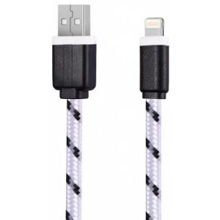 1M Nylon Braided 8 Pin Sync Data Cable