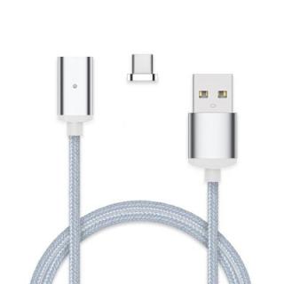 Metal Magnetic Type-C Charger Data Cable+TypeC Metal Plug Wire Adapter USB Data Cable