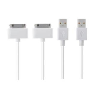 2pc 1M Sync and Charging Cable for iPhone 4 4S iPhone 3G 3GS iPad 1 2 3 iPod