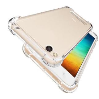 Extreme Heavy Duty Protective Soft Rubber TPU Bumper Case Anti-Scratch Shockproof Rugged Protection Clear Transparent Back Cover for Xiaomi Redmi 5A