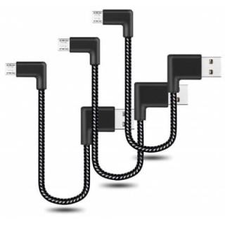 Micro Usb Barided Cable Elbow Charging Line