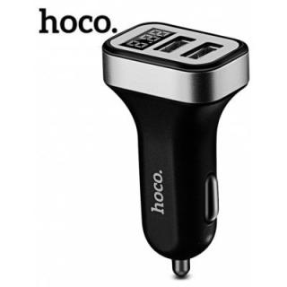 HOCO Z3 Smart Car Charger 3.1A Dual USB LCD Display