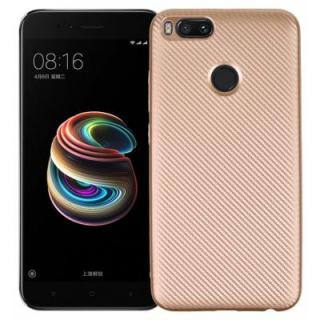 Luanke Carbon Fiber TPU Case for Xiaomi Mi A1