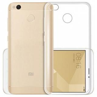 Naxtop Slim Transparent TPU Mobile Cover for Xiaomi Redmi 4X