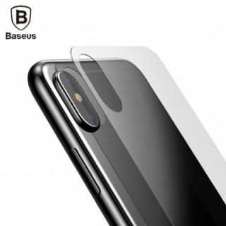 Baseus 3D Silk-screen Tempered Glass Back Film for iPhone X