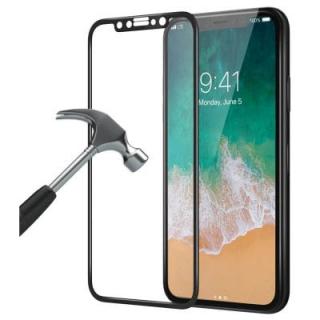 [3d Full Coverage] [9h Hardness] [Ultra Thin][Hd Clear] Tempered Glass Screen Protector Bubble-Free Anti-Scratch Protective Film for Apple Iphone x - Black