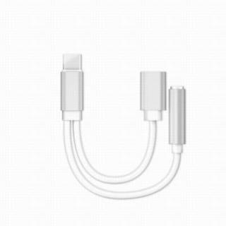 USB Type-C Audio Cable Charger and Music 2 in 1 Type-C to 3.5mm Jack Audio Conversion For Xiaomi Mi6 Letv Le 2 Pro Max