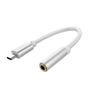 Type-C to 3.5 Earphone Adapter USB 3.1 Type-C USB-C male to 3.5mm AUX Audio female Cable Converter for Xiaomi 6 Mi6 Letv