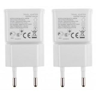 3 USB Ports EU Plug AC Charger Power Adaptor 2 PCS