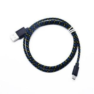 3M Braided Nylon Micro USB Charger Sync Data Charging Cable Cord for Android