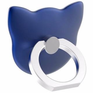 Cartoon Cat Head 360 Degree Finger Ring Mobile Phone Smartphone Stand Holder