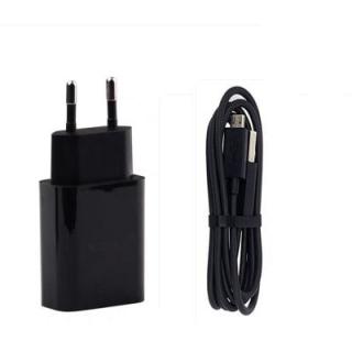 EU Plug Power Charger + micro USB 3.1 Data Sync Charging Cable for Xiaomi Note 2 Redmi 5 5 Plus 5A