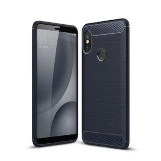 Case for Redmi Note 5 Pro Shockproof Back Cover Solid Color Soft Carbon fiber