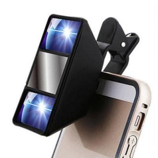 Mini 3D Photograph Stereoscopic Camera Lens Clip for Mobile