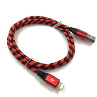 1M Nylon Braid 8PIN Data Charger Usb Cable for Iphone