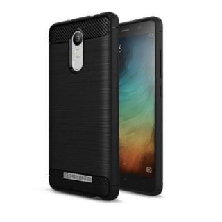 Case for Xiaomi Redmi Note 3 Luxury Carbon Fiber Anti Drop TPU Soft Cover