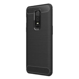 Case for Oneplus 6 Shockproof Back Cover Soft Carbon Fiber