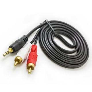 1.5M Audio Cable 3.5MM Jack on RCA Jack to AUX Connector