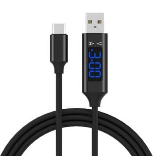 USB Type-C LCD Fast Charging Data Sync Cable