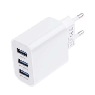 SpedCrd 5V 3.1A Smart 3Port Universal  Plug USB Wall Charger Adapter