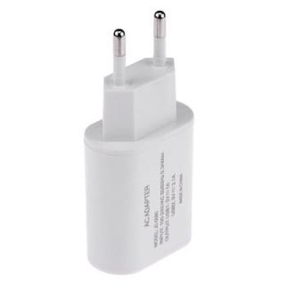 Universal EU US Plug Mobile Phone Fast Charger Travel Charging Head USB