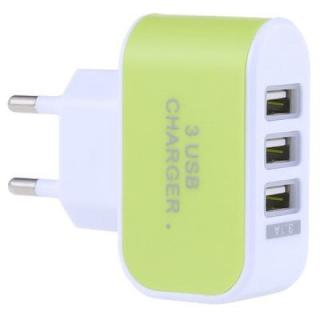 3 USB Ports 5V 3.1A Travel Charger Adapter