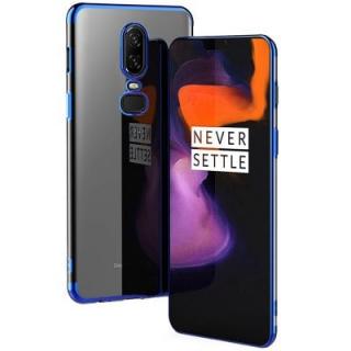 Transparent Slim Electroplate Plating TPU Case for Oneplus 6