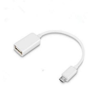 USB 2.0 A Female to Micro B Male Adapter Cable Micro USB Host Mode Straight OTG Cable