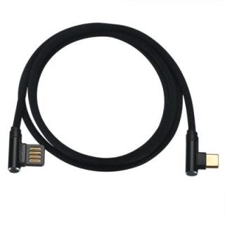 USB Type-C 90 Degree Fast Charging Cable L Type-c 3.0 Data Cord for Samsung