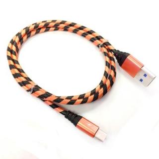 1M Nylon Braid Type-c Data Charger Usb Cable for Android