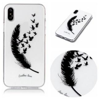 Feather Soft TPU Silicone Case Cover for iPhone X