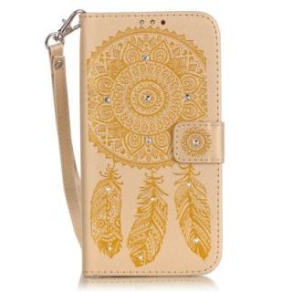 For Iphone X Case PU Leather Shock Proof bumper Case Dream Catcher