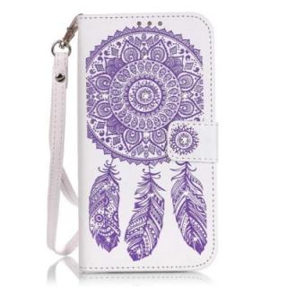 For Iphone X Case PU Leather Shock Proof bumper Case Dream Catcher