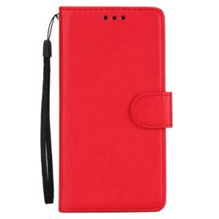 for iPhone X Horizontal Flip Wallet Leather Case with Card Slost Lanyard