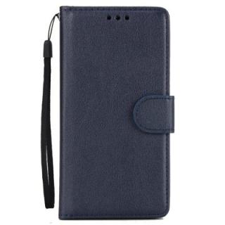 for iPhone X Horizontal Flip Wallet Leather Case with Card Slost Lanyard