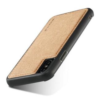 WHATIF for iPhone X DIY Kraft Paper TPU Frame PC Back Cover Slim Phone Case