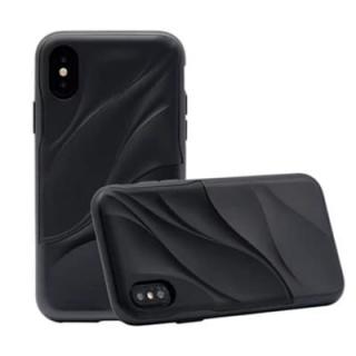 Cover Case for iPhone X Wave Dual Layer Heavy Duty PC TPU Resistent