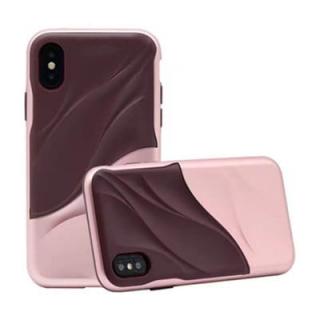 Cover Case for iPhone X Wave Dual Layer Heavy Duty PC TPU Resistent