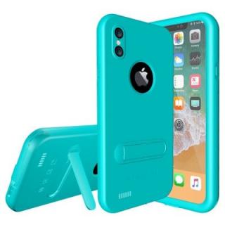 Dustproof TPU + PC + TPE Protective Case for iPhone X